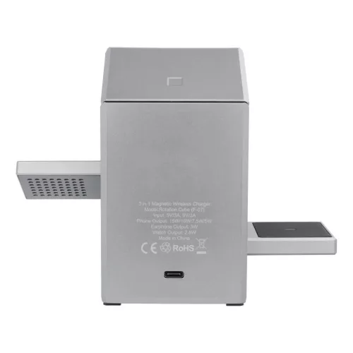 Forcell F-Energy 3 az 1-ben Rotation Cube Qi2 MagSafe-kompatibilis vez-5903396362422 8 kép