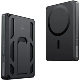   Veger Powerbank Wallet Tracker W0582 MFi PD 20W 5000 mAh fekete