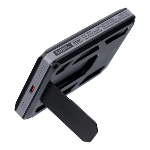 Veger Powerbank Wallet Tracker W0582 MFi PD 20W 5000 mAh fekete-6977525750342 1 kép