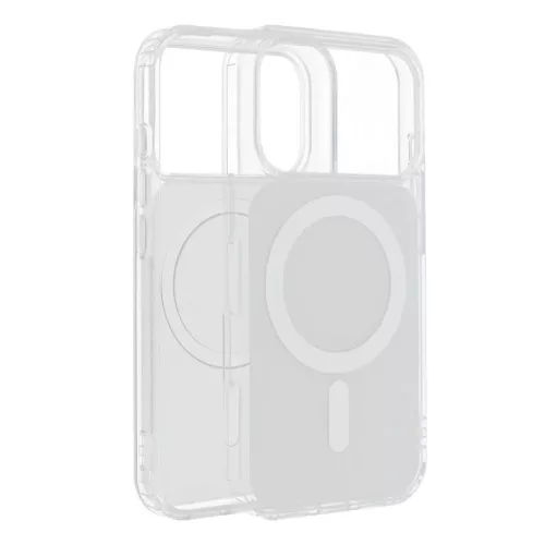 iPhone 17 Pro átlátszó fúziós mágneses tok fehér-5903396431395 7 kép