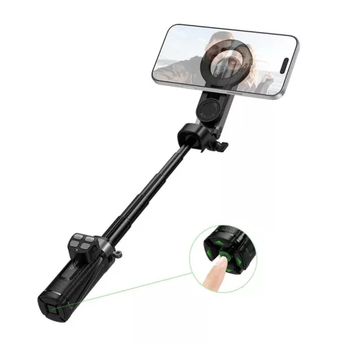 Hoco K27 PRO élőállvány mágneses és univerzális tartóval, táv-6942007668743 4 kép