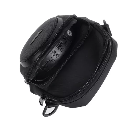 Hoco HC41 Bluetooth hangszóró 8W 3h válltáska formájú 1,5L feket-6942007667869 5 kép
