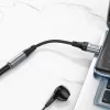 USB-C - 3.5 mm Jack LS36 adapter Hoco, fekete-6942007608886 8 kép
