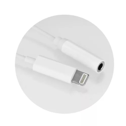 iPhone 7 és iPhone 7 Plus Adapter AUX Lightning (male) Jack 3,5 mm (f-5901737384607 2 kép