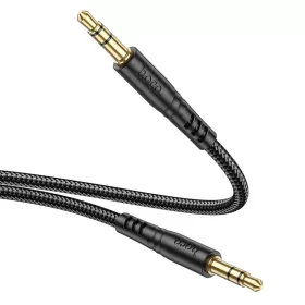 Hoco 1 m UPA24 fekete 3,5 mm-es Jack Jack kábel
