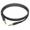 Hoco 1 m UPA24 fekete 3,5 mm-es Jack Jack kábel-6931474789136 3 kép
