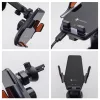  Forcell F-Grip HS6 15W fekete szélvédőre / szellőzőrácsra autó-5903396449963 8 kép