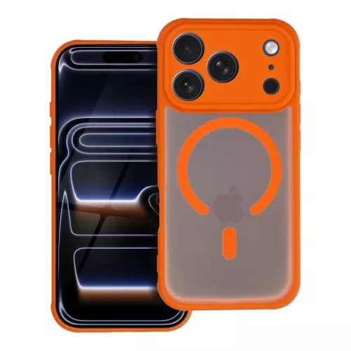iPhone 17 teljesen matt mágneses tok hermes narancs-5903396428210 2 kép