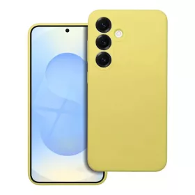 Samsung Galaxy A37 5G tok szilikon 2 mm citromsárga tok