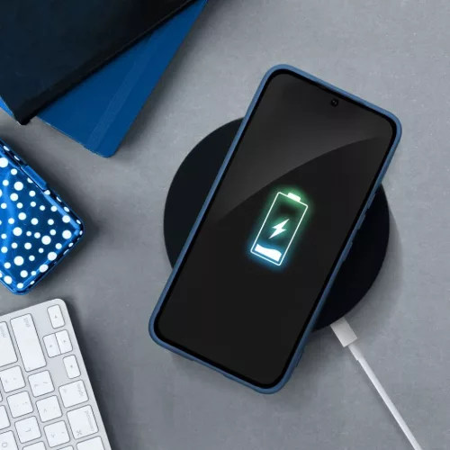 Samsung Galaxy A37 tok szilikon tok kék-5903396443435 8 kép