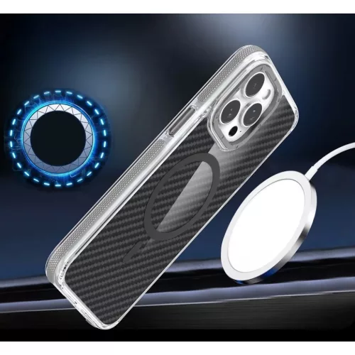 Samsung Galaxy A57 tok FIBER tok MagSafe kompatibilis szürke-5903396442490 9 kép