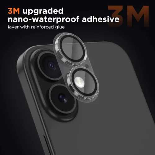 iPhone 17 Tech-Protect Camfull Fit+ üvegfólia Przezroczysty matowy-5906302352944 2 kép