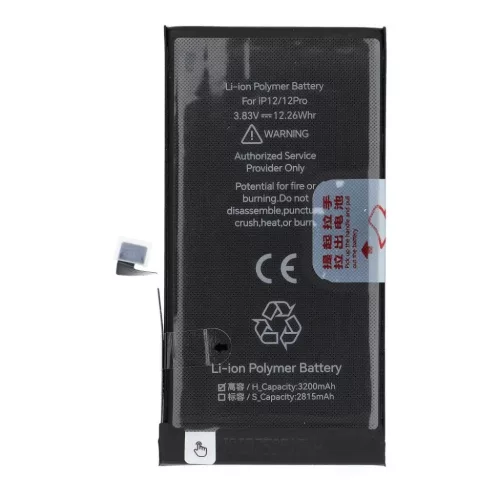 iPhone 12 / 12 Pro JCID akkumulátor 3200 mAh (nagy kapacitású)-5903396444258 2 kép