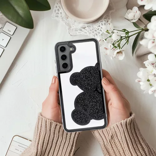 Samsung Galaxy S26 TEDDY BEAR fekete tok-5903396425363 3 kép