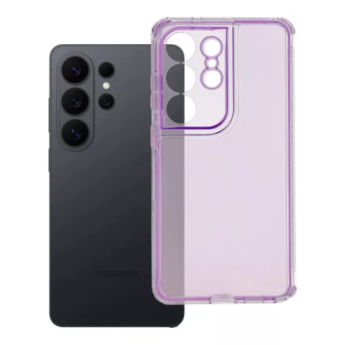 Samsung Galaxy S26 Ultra tok MATRIX CLEAR tok világos lila-5903396425332 7 kép