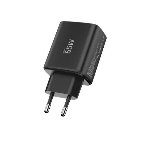 Tech-protect Nca65w-gan 3-portos hálózati töltő Pd 65w / Qc3.0 Fek-5906302336081 4 kép