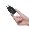 Tech-protect Nca65w-gan 3-portos hálózati töltő Pd 65w / Qc3.0 Fek-5906302336081 5 kép
