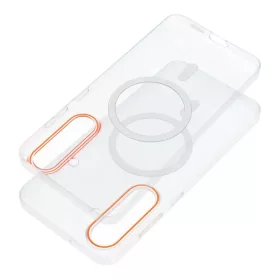 Samsung Galaxy A17 GO ORANGE MagSafe kompatibilis tok átlátszó-5903396430213 1 kép
