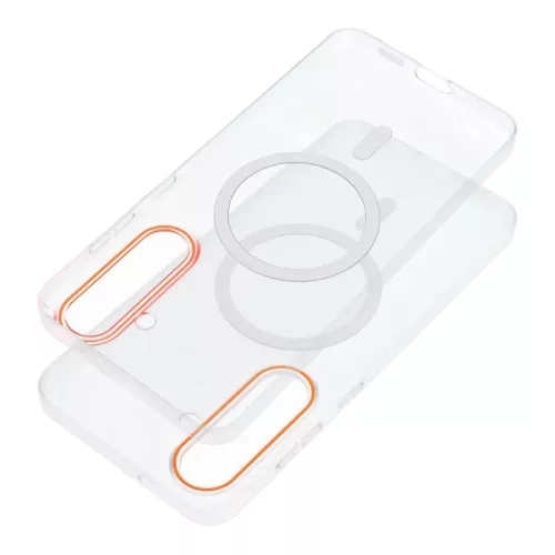 Samsung Galaxy A17 GO ORANGE MagSafe kompatibilis tok átlátszó-5903396430213 1 kép