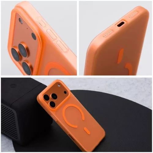 Samsung Galaxy S26 GO ORANGE MagSafe kompatibilis tok narancssárga-5903396430435 3 kép
