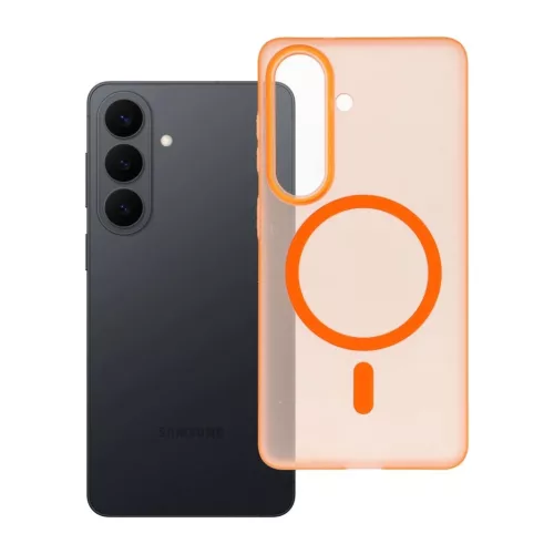 Samsung Galaxy S26 GO ORANGE MagSafe kompatibilis tok narancssárga-5903396430435 7 kép