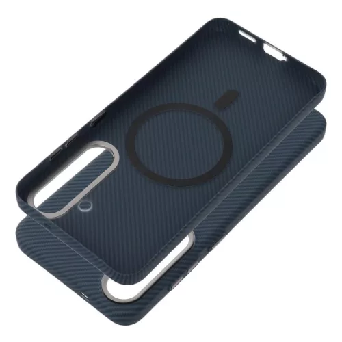 Samsung Galaxy S26 KEVLAR  MagSafe kompatibilis tok tengerészkék-5903396431135 2 kép