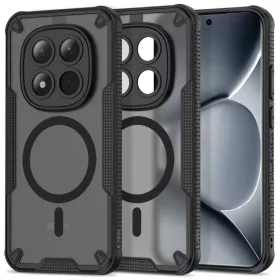   Xiaomi Redmi Note 15 Pro+ Plus 5G / Xiaomi Poco M8 Pro tok Tech-protect Rugged Shield Magsafe Fekete Matt