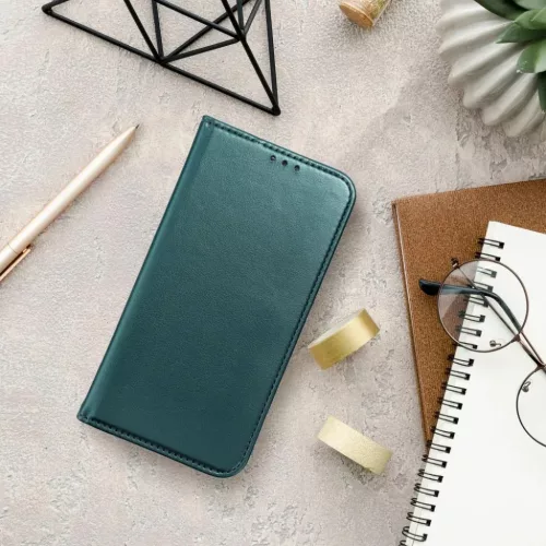 Samsung Galaxy S26 Ultra tok SMART MAGNETO könyvtok sötétzöld-5903396427060 6 kép