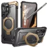 Samsung Galaxy S26 Ultra Supcase UB Grip Mag Magsafe tok Sivatagi/Czárno-Złoty
