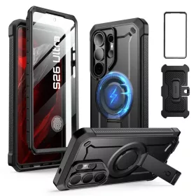   Samsung Galaxy S26 Ultra Supcase Unicorn Beetle Pro Mag Magsafe 2-set tok Fekete