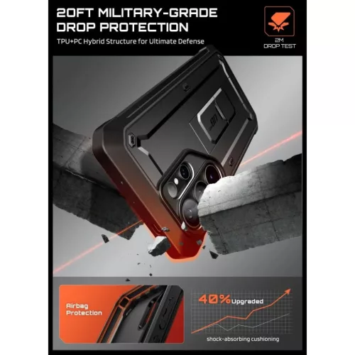 Samsung Galaxy S26 Ultra Supcase Unicorn Beetle Pro tok és üvegfóli-843439160729 3 kép