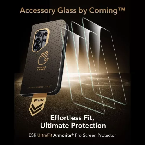 Samsung Galaxy S26 Ultra üvegfólia - ESR UltraFit Armorite Pro edzet-4894240297667 3 kép