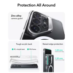 Samsung Galaxy S26 Ultra ESR Classic Hybrid Kickstand Magsafe tok-4894240295779 2 kép
