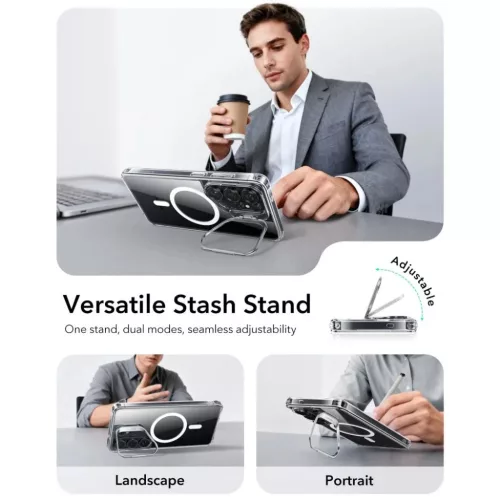 Samsung Galaxy S26 Ultra ESR Classic Hybrid Kickstand Magsafe tok-4894240295779 3 kép