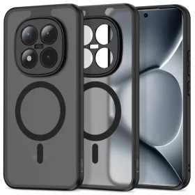   Xiaomi Redmi Note 15 Pro+ Plus 5G Tech-protect Magmat Magsafe tok - Fekete mat