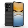 Samsung Galaxy S26 Ultra Magic Shield TPU + Flanel Tok (Fekete)