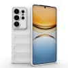 Samsung Galaxy S26 Ultra Magic Shield TPU + Flanel Tok (Fehér)