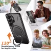 Samsung Galaxy S26 Ultra Magsafe kihajtható támasztékkal TPU + PC H- 7 kép