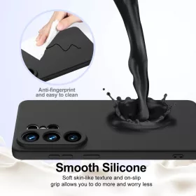 Samsung Galaxy S26 Ultra Ütésálló Szilikon MagSafe Telefon Tok (Fe- 1 kép