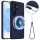 Samsung Galaxy S26 Ultra Ütésálló Szilikon MagSafe Telefon Tok (navy kék)