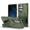 Samsung Galaxy S26 Ultra Armor MagSafe PC + TPU Tok támasztékkal (zöld) ütésálló