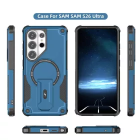 Samsung Galaxy S26 Ultra Armor MagSafe PC + TPU Tok támasztékkal (k�- 2 kép