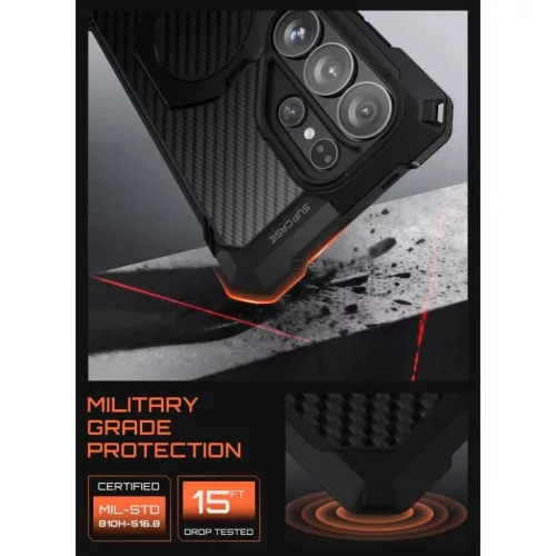 Samsung Galaxy S26 Ultra Supcase Ub Grip Mag Magsafe tok Aramid-843439160712 5 kép