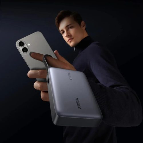 Powerbank UGREEN PB550, 20000mAh, 67W, QC + PD, Szürke-6941876269907 7 kép