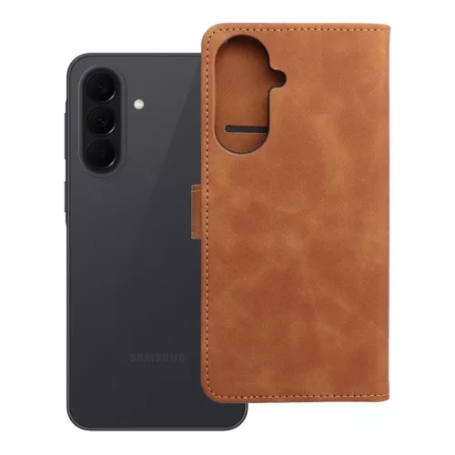 Samsung Galaxy A57 tok TENDER könyv tok barna-5903396444975 9 kép