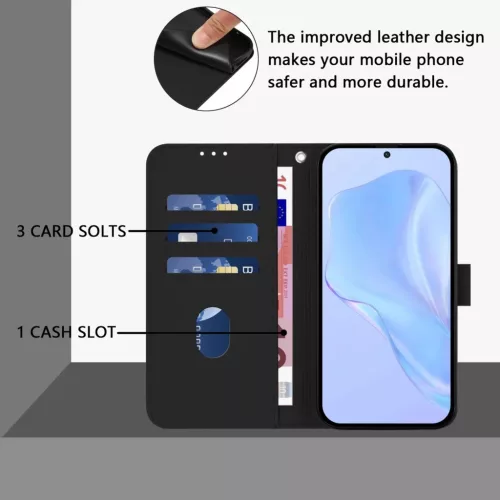 Samsung Galaxy S26 Ultra bőrhatású telefontok csuklópánttal – f- 7 kép