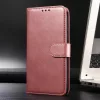 Samsung Galaxy S26 Ultra klasszikus PU bőr fliptok, tok – rózsaara- 6 kép