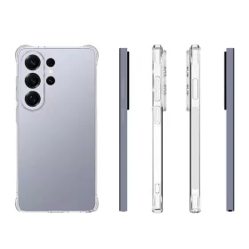   Samsung Galaxy S26 Ultra ütésálló, csúszásmentes, megerősített TPU tok – átlátszó