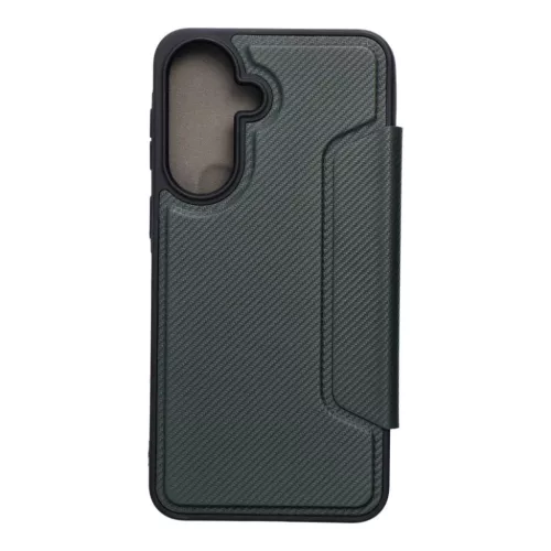 Samsung Galaxy A37 tok RAZOR Book sötétzöld tok-5903396437571 9 kép