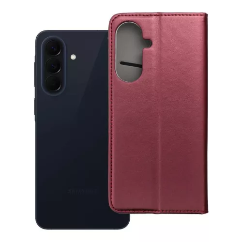 Samsung Galaxy A57 SMART MAGNETO könyvtok, burgundi tok-5903396444920 9 kép